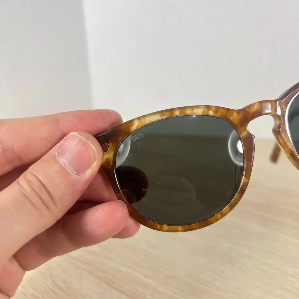 Costa Del Mar Del Mar DEL 206 Sunglasses 580 Brown Cream Tortoise